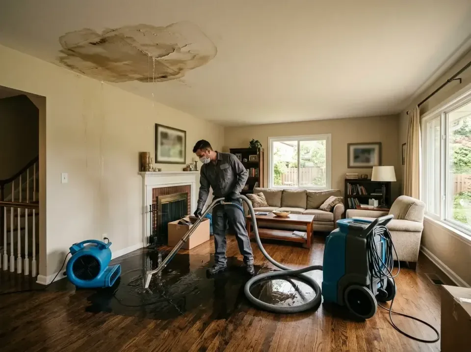 attic-pipe-burst-ceiling-drip-008 — frequently asked questions, Water Damage Restoration & Carpet Care in Artondale, WA